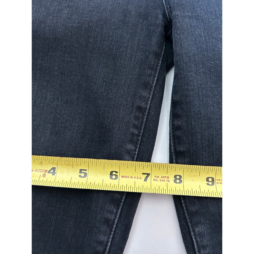 Mother The High Waisted Looker Skinny Jeans Blackbird Star Embroidered size 25 - Picture 9 of 13
